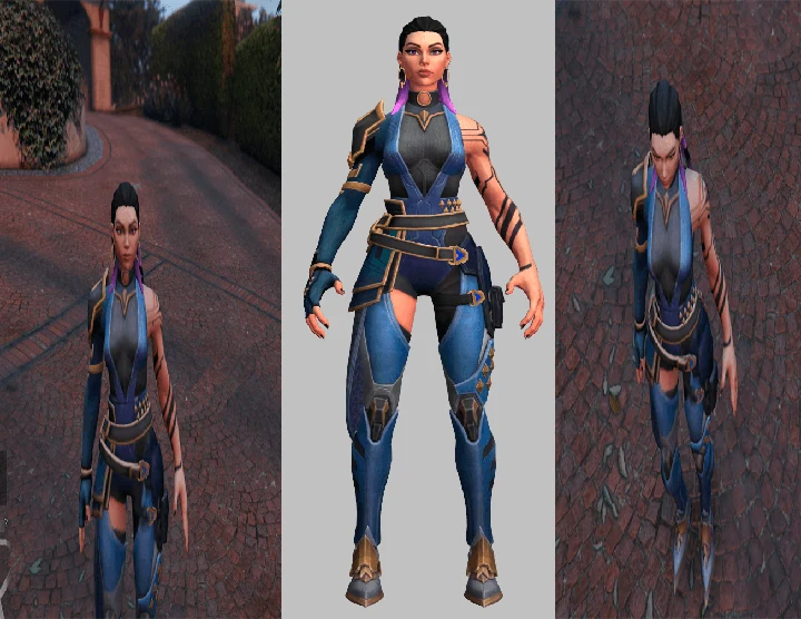 Reyna из Valorant [Add-On Ped]