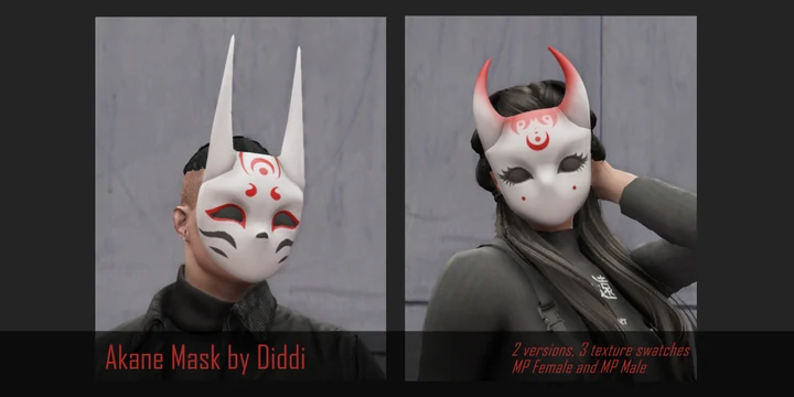 Маски Akane для MP Female и MP Male