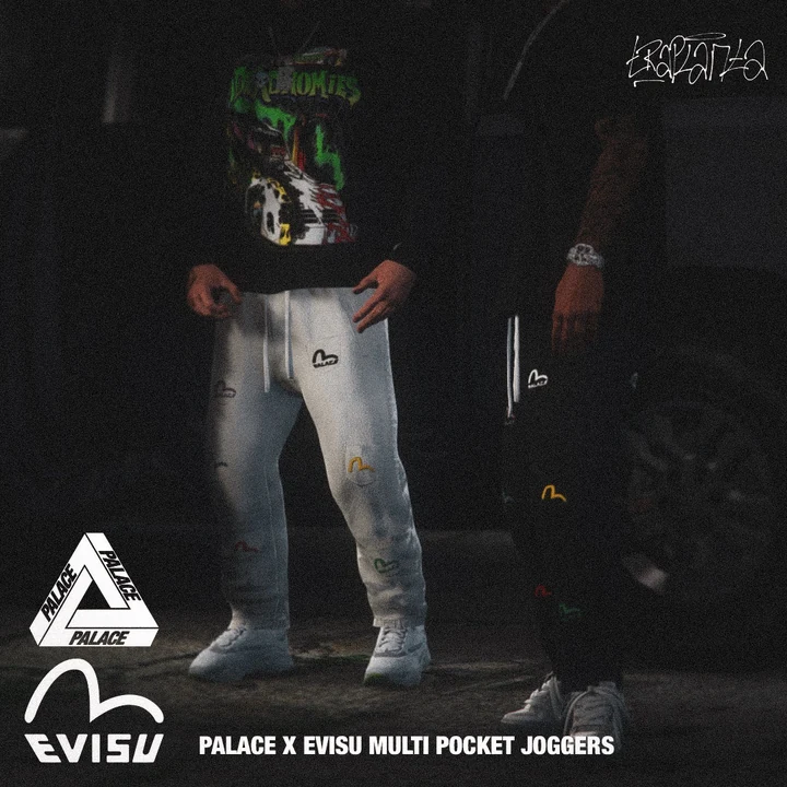 Джоггеры Palace x Evisu для MP Male