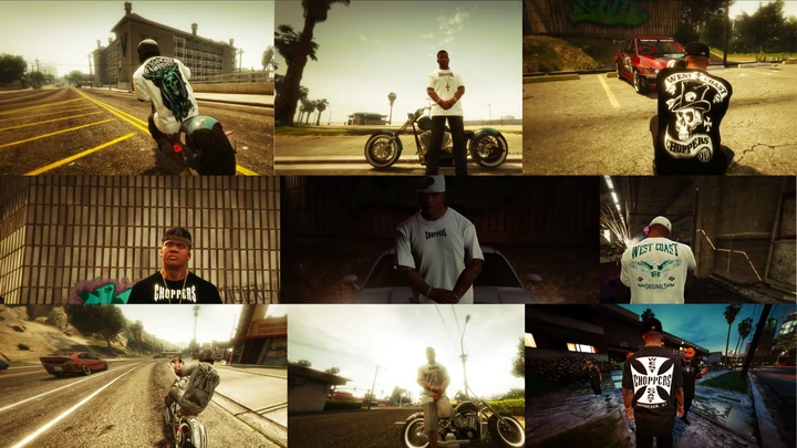 Набор футболок West Coast Choppers [Replace]
