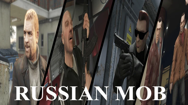 Русские бандиты из кат-сцен GTA IV [Add-On Peds]