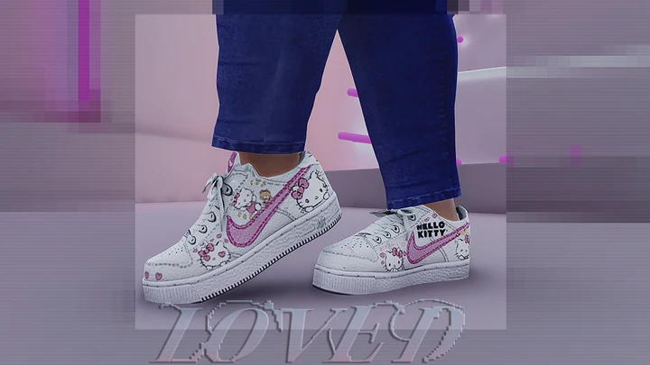 Туфли Hello Kitty для женского персонажа MP