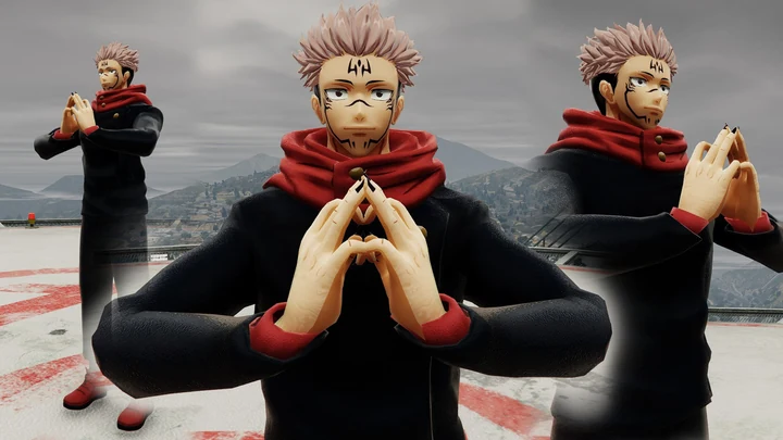 Рёмэн Сукуна из Jujutsu Kaisen [Add-On Ped]