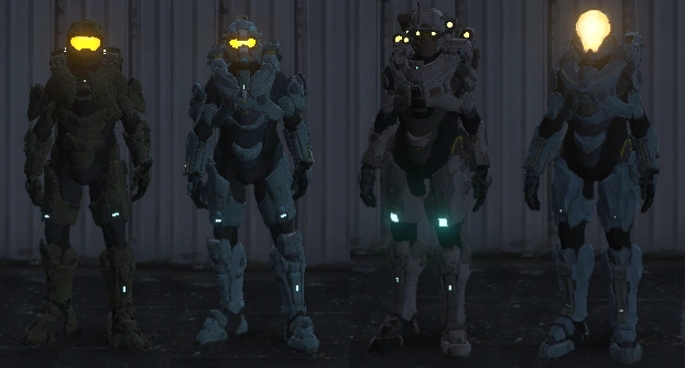 Набор Blue Team и Team Osiris из Halo