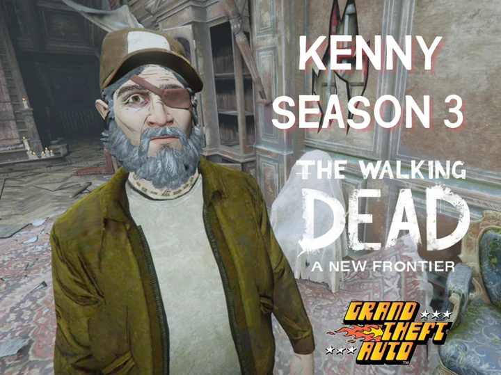 Кенни из The Walking Dead: Season 3 [Add-On Ped]