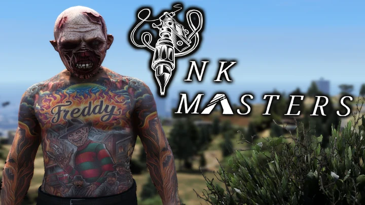 Готовая татуировка Freddy V1 для MP Male