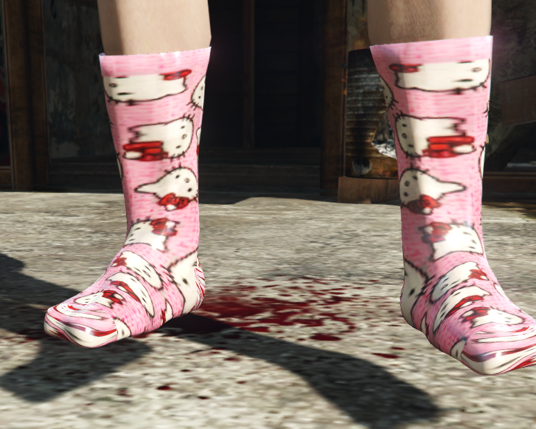 Психоделические носки Hello Kitty для MP Female