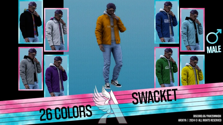 Текстуры Swacket для MP Male