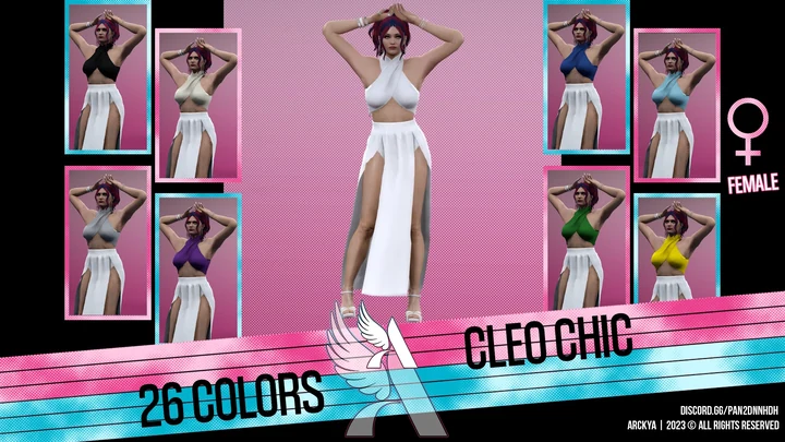 Текстуры Cleo Chic для MP Female