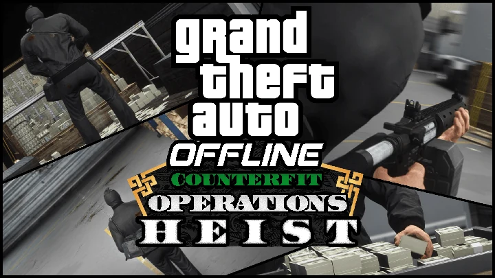 GTA Offline: ограбление склада фальшивых денег