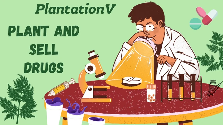 PlantationV - выращивание и продажа наркотиков [.NET]