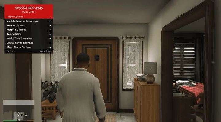 Droogai Menu Inject