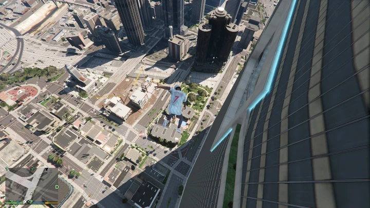 Liberty Descent - падение в стиле GTA IV