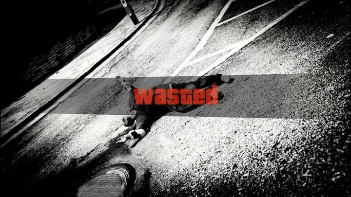 Wasted Kick - реалистичная смерть