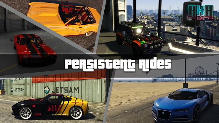 Persistent Rides - сохранение автомобилей