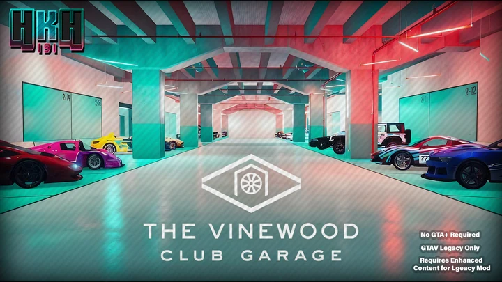 Гараж клуба Vinewood