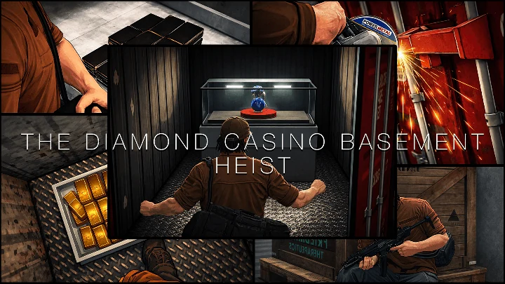 GTA Offline: ограбление подвала Diamond Casino