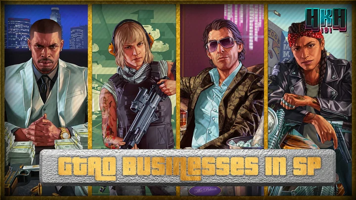 Бизнесы GTA Online в одиночной игре