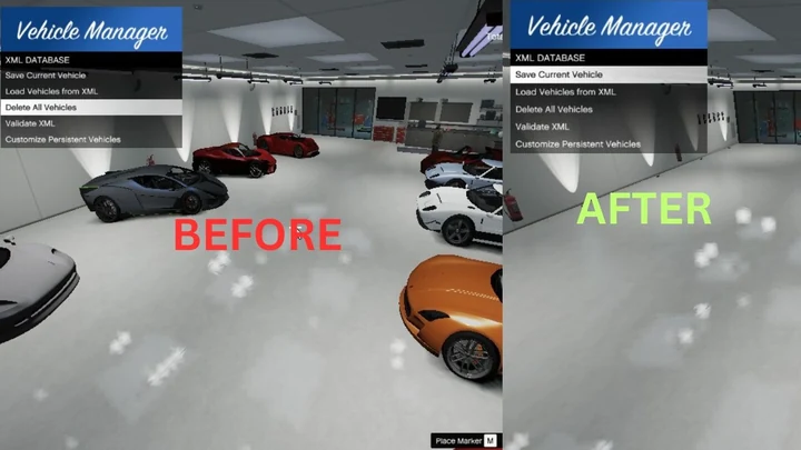 Современный дом и гараж в Davis с VehicleManager NativeUI