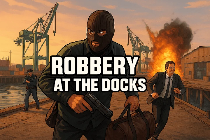 Ограбление в доках для GTA V Enhanced