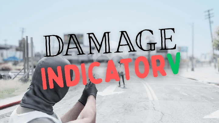 DamageIndicatorV - индикатор урона