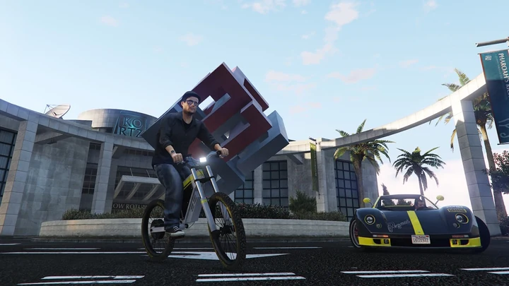 Весь транспорт GTA Online в одиночной игре