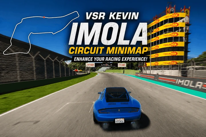 Мини-карта трассы Имола от VSR Kevin