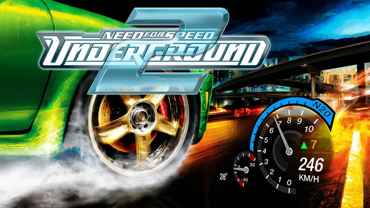 Спидометр из Need for Speed: Underground 2