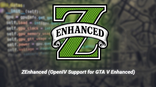 ZEnhanced - поддержка GTA V Enhanced в OpenIV