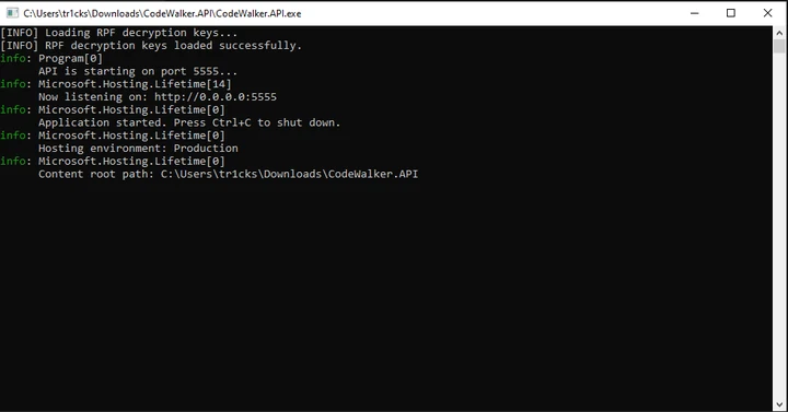 CodeWalker API