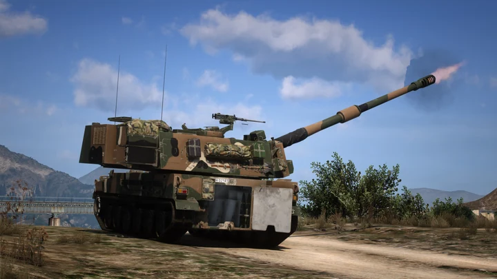 Польская САУ K9 Thunder [Add-On]