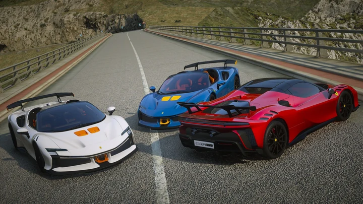 Ferrari SF90 XX Spider 2024 [Add-On | Анимированная крыша]