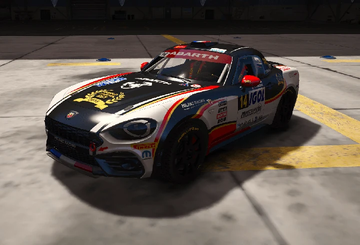 Fiat 124 Abarth RGT [FiveM | Add-On]