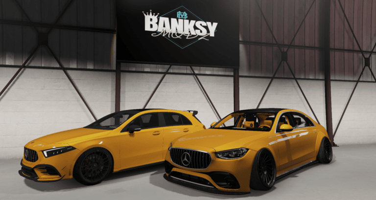 Mercedes-Benz A45 AMG 2021 [FiveM | тюнинг | анимированный люк]
