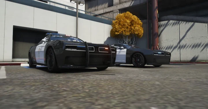 Полицейский Bravado Buffalo EVX LSPD без ELS [Add-On | Tuning | FiveM | LODs]