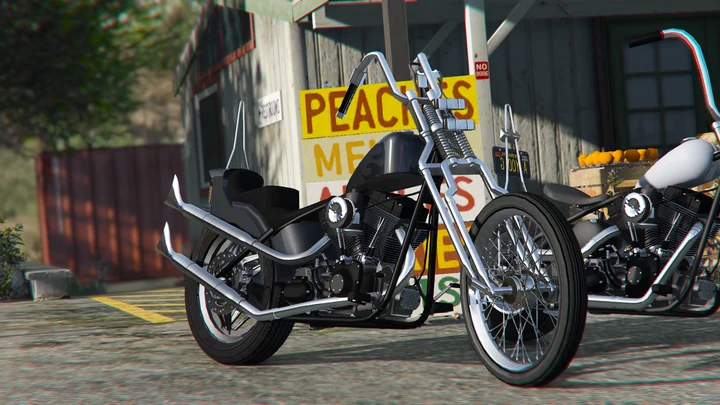 Кастомный Harley-Davidson 2 [Add-On | FiveM | Livery]