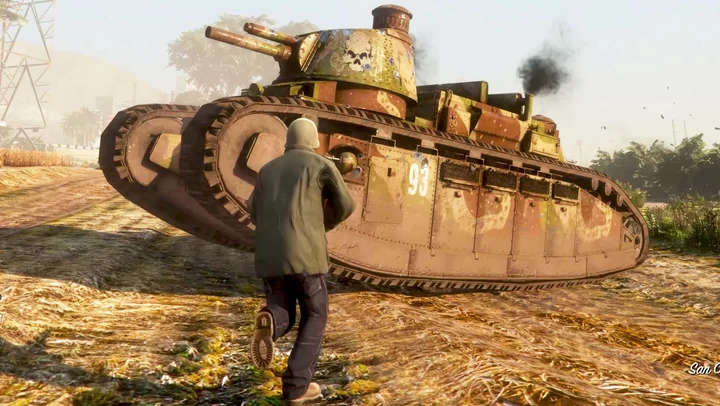 Французский сверхтяжёлый танк Char 2C [Add-On / FiveM]