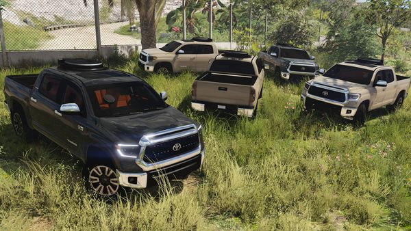 Бронированная Toyota Tundra 2020 [Add-On]