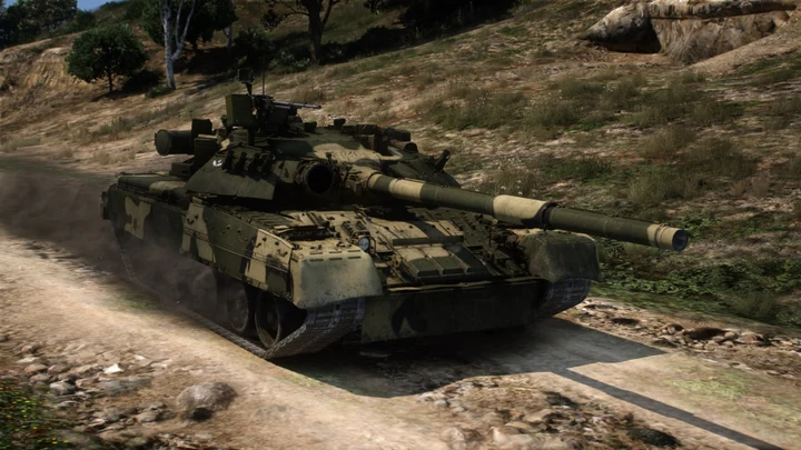 Большой набор основных боевых танков T-80U [Add-On | Тюнинг]