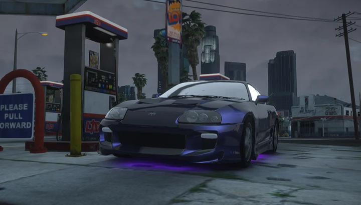 Дрифт-настройки для Toyota Supra