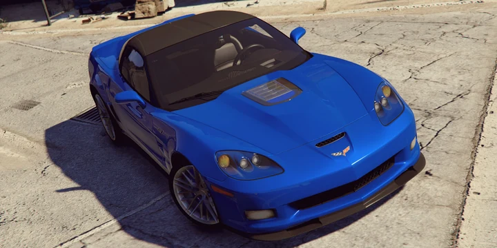 Chevrolet Corvette C6 ZR1 2009 [Add-On | LOD | VehFuncsV | Шаблон]
