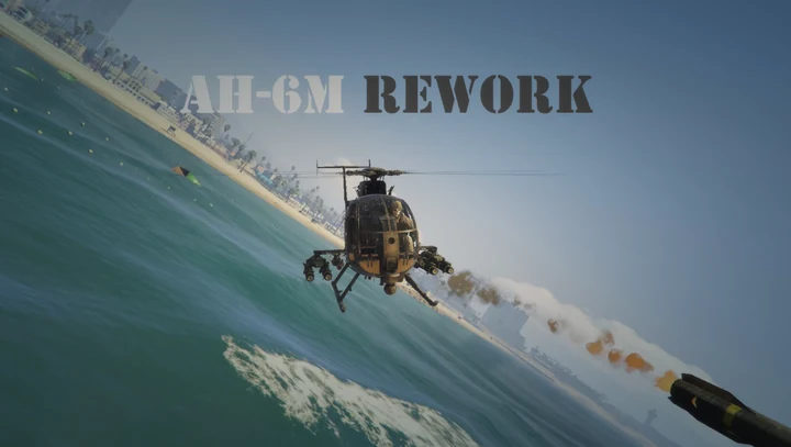 Перебалансированный AH-6M Little Bird