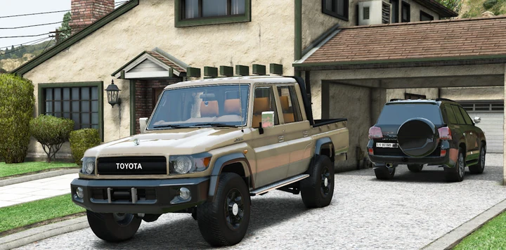 Toyota Land Cruiser 70th Pick Up 2022 [Add-On]