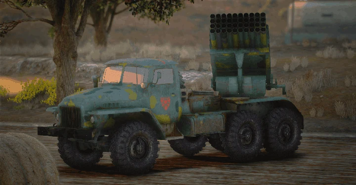 БМ-21 «Град» [Add-On / FiveM]