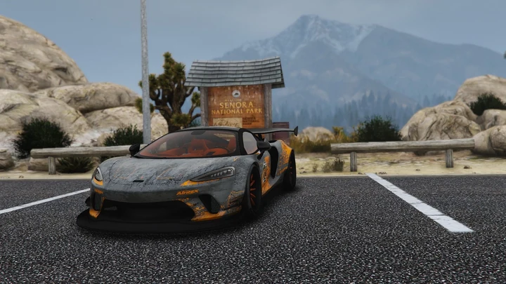 Реалистичное управление MANSAUG McLaren GT