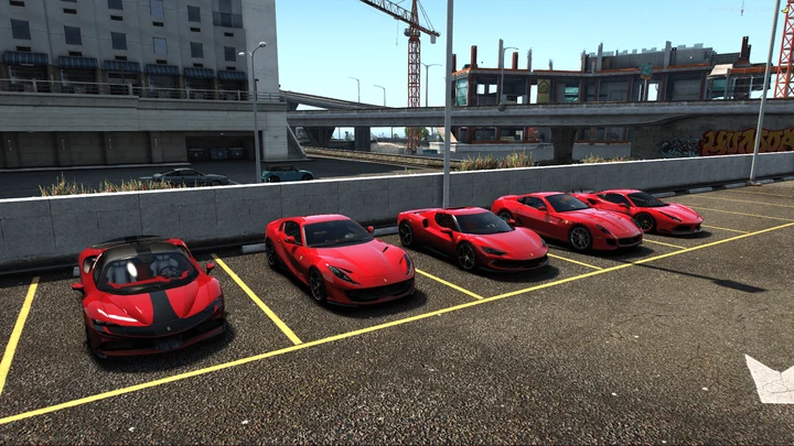 Набор настроек управления Ferrari 2