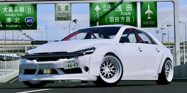 Toyota Mark X 2009 года для дрифта
