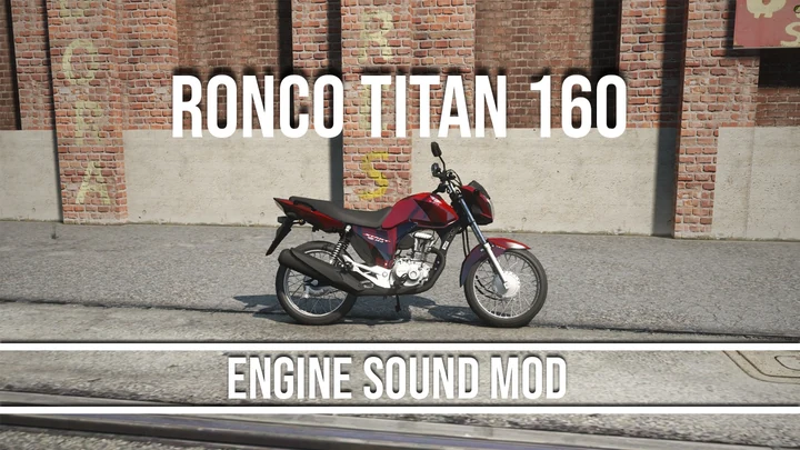 Звук двигателя Honda Titan 160 [Add-On / FiveM]