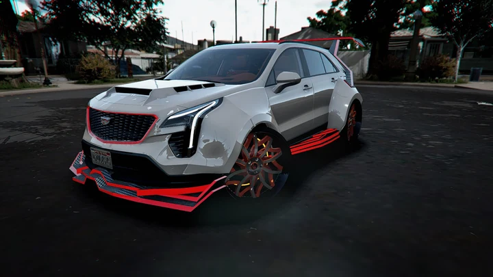 Ширококузовный Cadillac XT4 V2 [Add-On / FiveM]