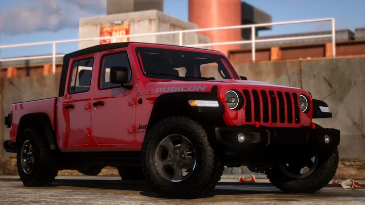 Jeep Gladiator 2020 [Add-On | Шаблон | Тюнинг | LOD]